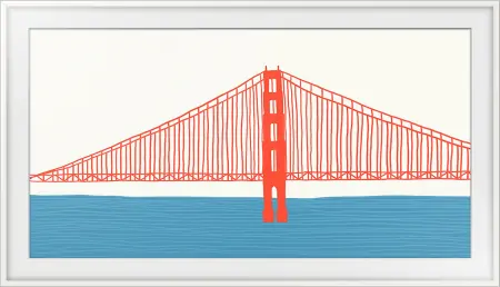 Khung Tranh Samsung Tivi 50 Inch VG-SCFA50WTBRU 3