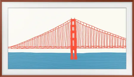 Khung Tranh Samsung Tivi 55 Inch VG-SCFA55TRCRU 3