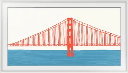 Khung Tranh Samsung Tivi 55 Inch VG-SCFA55WTCRU 3