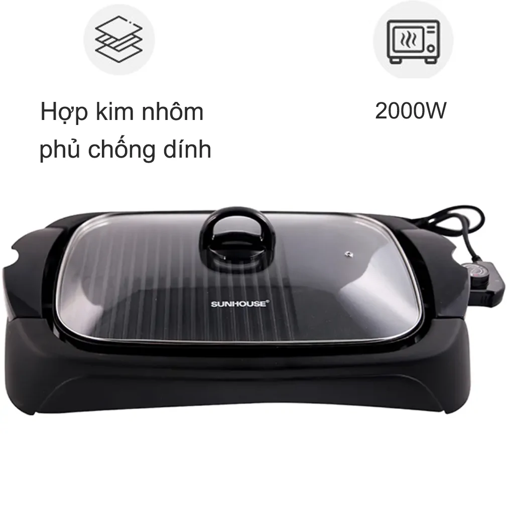 Bếp nướng điện Sunhouse SHD4602