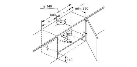 Máy hút mùi Bosch DFT63AC50 5