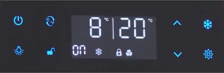 Tủ Ướp Lạnh Rượu Màu Đen Kadeka KS54TL (BK) 3