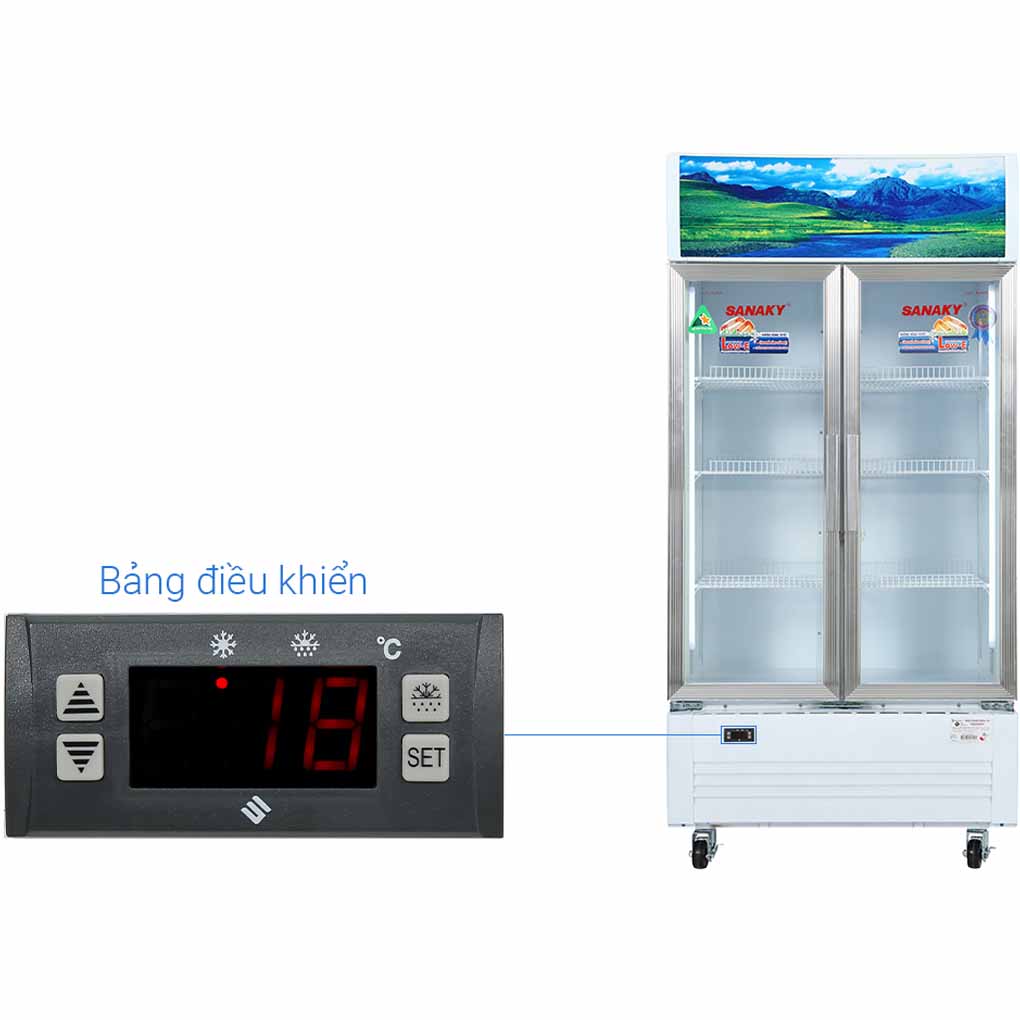Tủ Mát Sanaky 600 Lít VH-6009HP 3