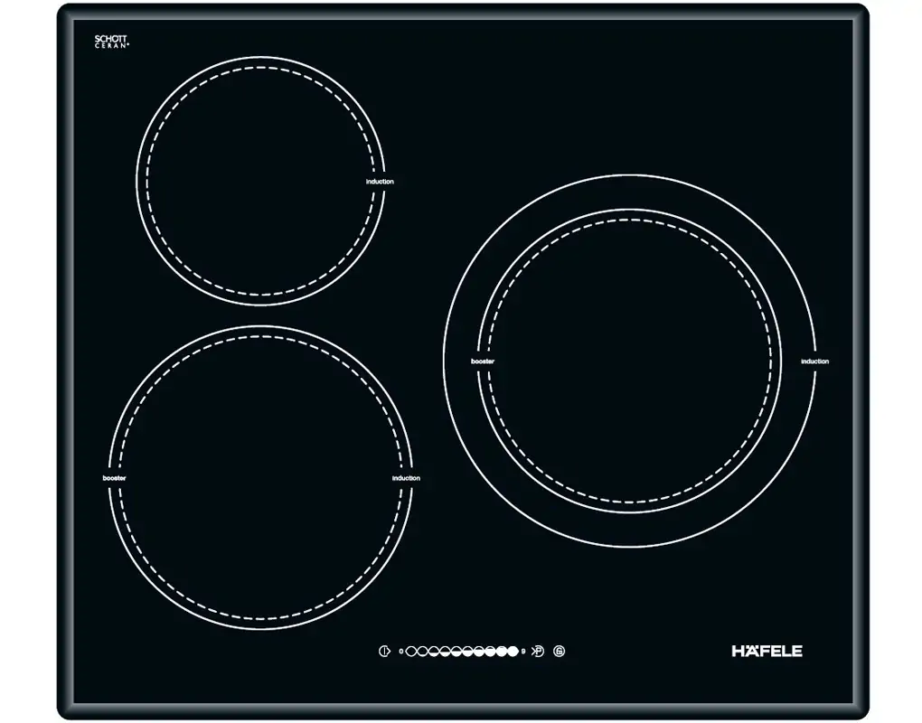 Bếp từ 3 vùng nấu Hafele HC-I603B 536.01.601 - Tây Ban Nha