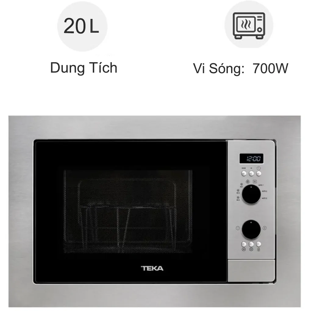 Lò vi sóng Teka MS 620 BIH 20 lít (Sản phẩm trưng bày)