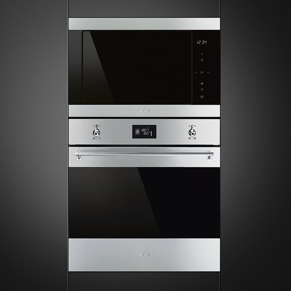 Lò vi sóng âm tủ Smeg FMI325X 26 lít 2