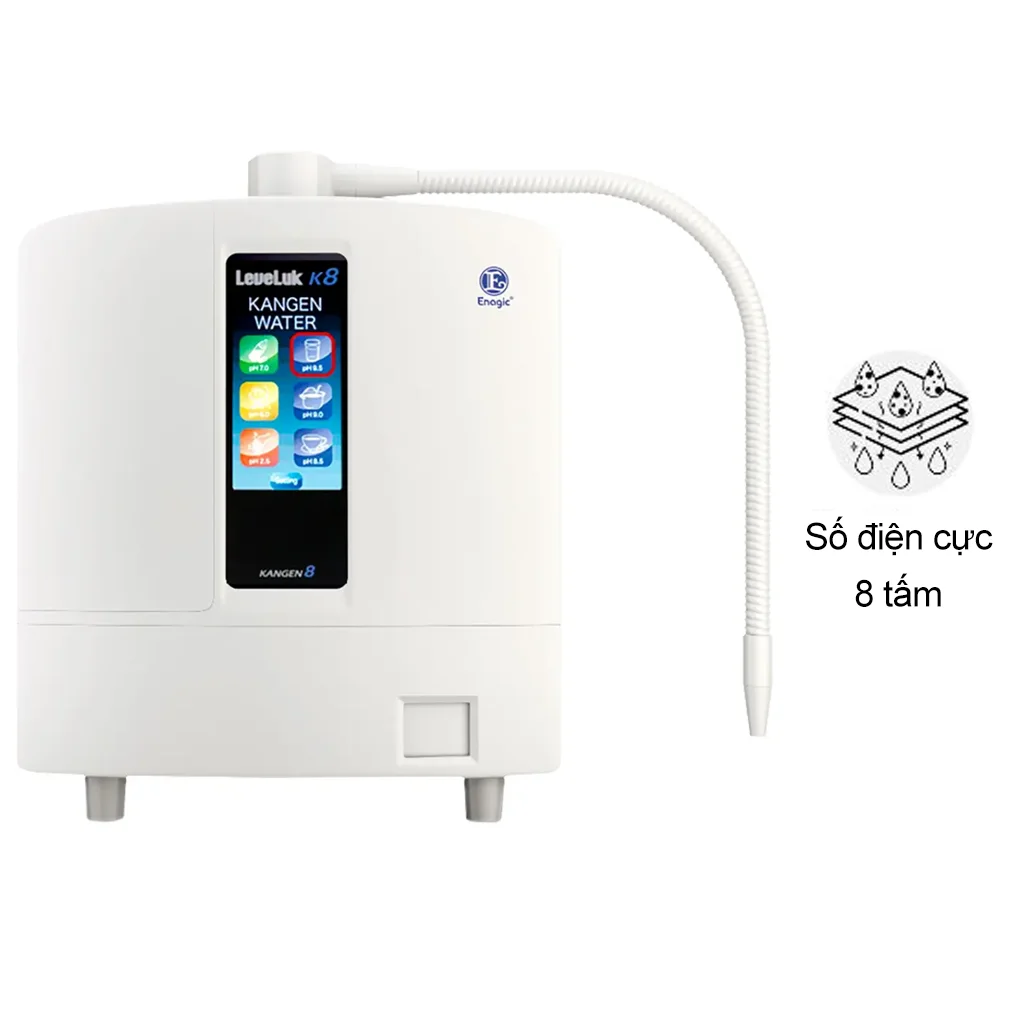 Máy lọc nước điện giải ion kiềm Kangen LeveLuk K8