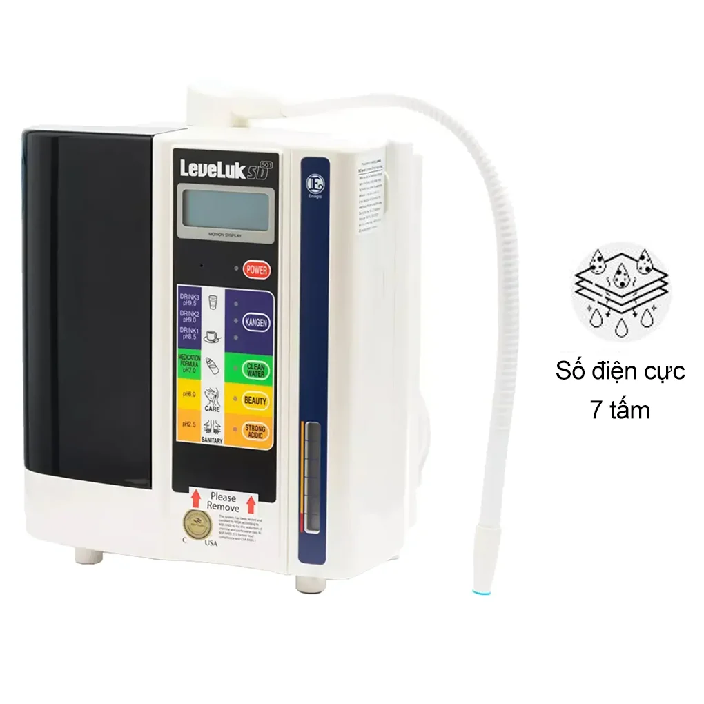 Máy lọc nước điện giải ion kiềm Kangen LeveLuk SD501