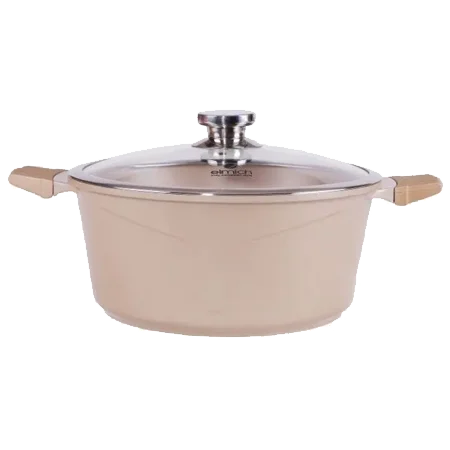Nồi chống dính cao cấp vung kính đáy từ Elmich Vitaplus Perla EL0342
