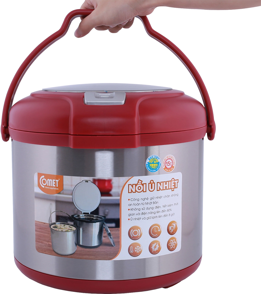 Nồi ủ nhiệt Comet CM7662 7 lít 0