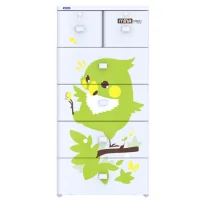 TỦ MINA 5 NGĂN-XÁM