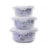 Sản Phẩm Thủy Tinh Cao Cấp Chịu Nhiệt Lock&Lock Nắp nhựa PP (LLG861S3WS)