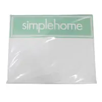 Drap SIMPLEHOME Trắng Trơn 1.6 X 2M