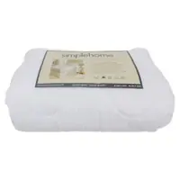 Bảo Vệ Nệm SIMPLEHOME Trắng Trơn 1.8X2M