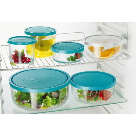 FRIGOVERRE 12 Hộp Thủy Tinh Cao 700ml 1