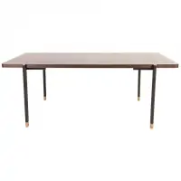 Bàn Ăn BOSA CP1710D-V71/SS4/SS7 200CM Nâu Đậm