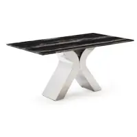 Bàn Ăn Cẩm Thạch HC-F8152BW 1.6M/0.36