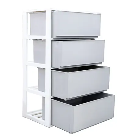 Tủ nhựa 4 ngăn Modular HH-475/4 0