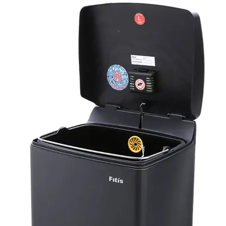 Thùng Rác FITIS - Đạp Vuông Lớn