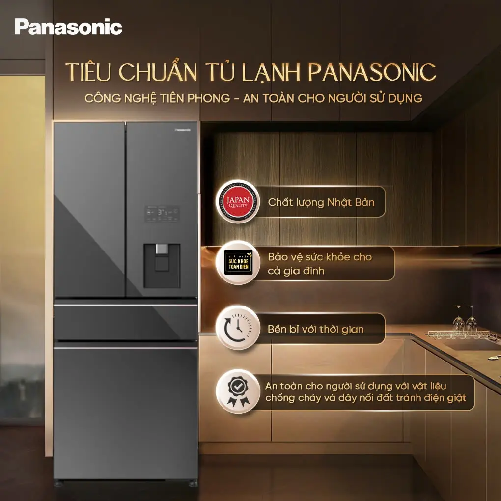 Tủ Lạnh Panasonic Inverter 540 Lít NR-YW590YMMV 0