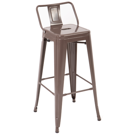 Ghế Bar D-7B Sắt 76 Cm Nâu 0