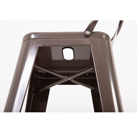 Ghế Bar D-7B Sắt 76 Cm Nâu 1