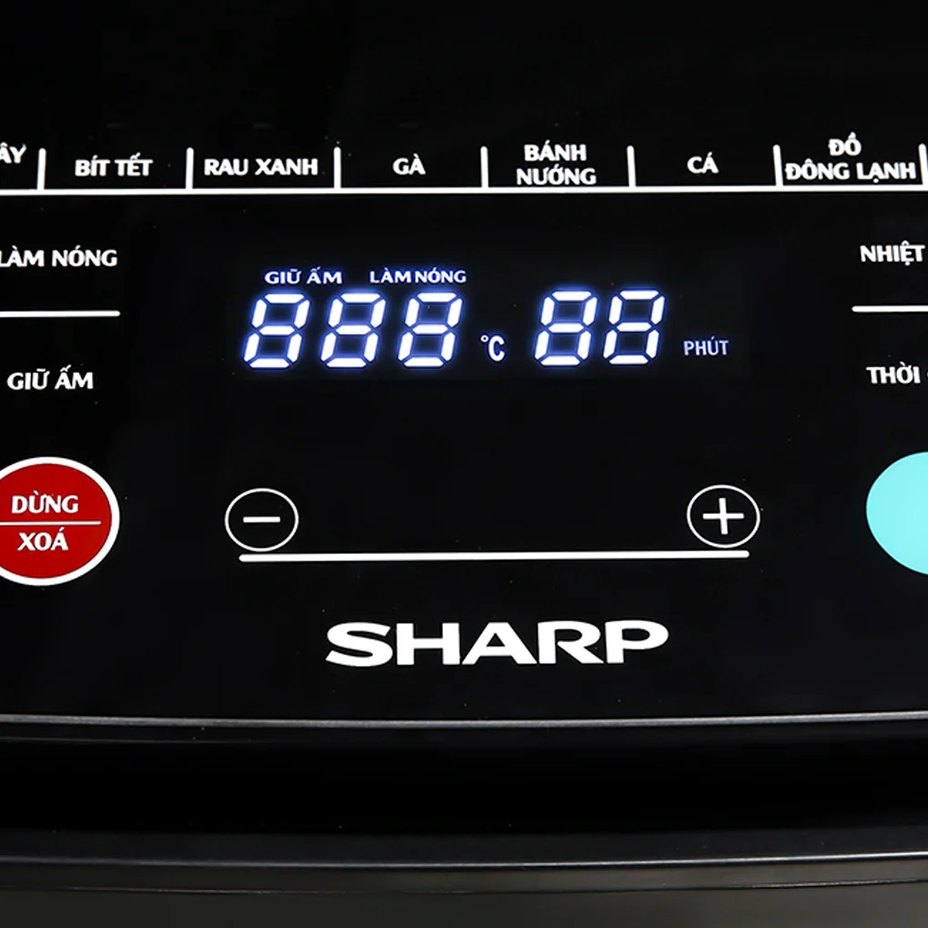 Nồi chiên không dầu Sharp KF-AF70EV-BK (Sản phẩm trưng bày)