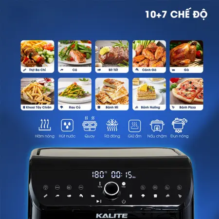 Nồi chiên không dầu Kalite KL-1200 2