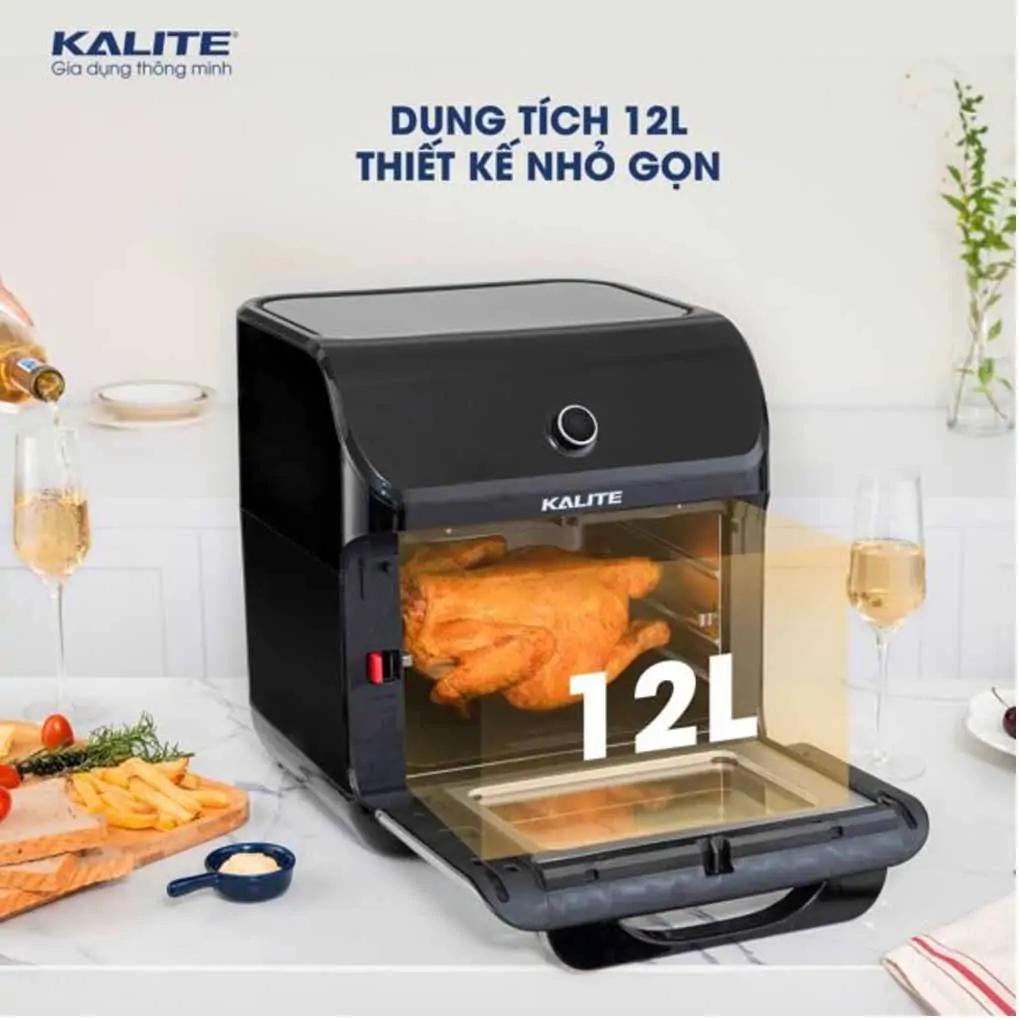 Nồi chiên không dầu Kalite KL-1200 (Sản phẩm trưng bày)