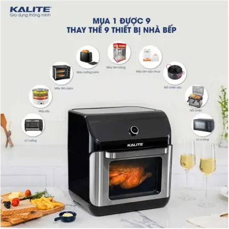 Nồi chiên không dầu Kalite KL-1200 8