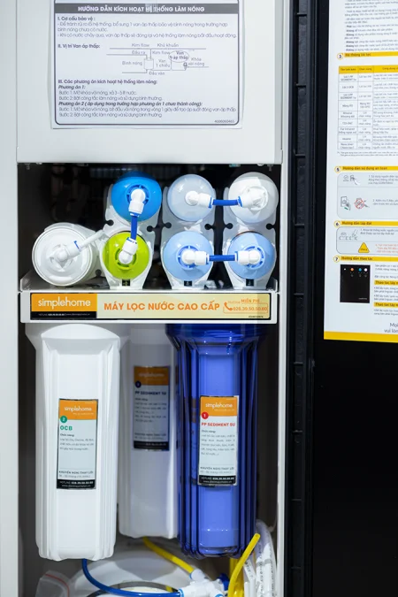Máy lọc nước R.O SimpleHome SPH-105NL 10 lõi 6