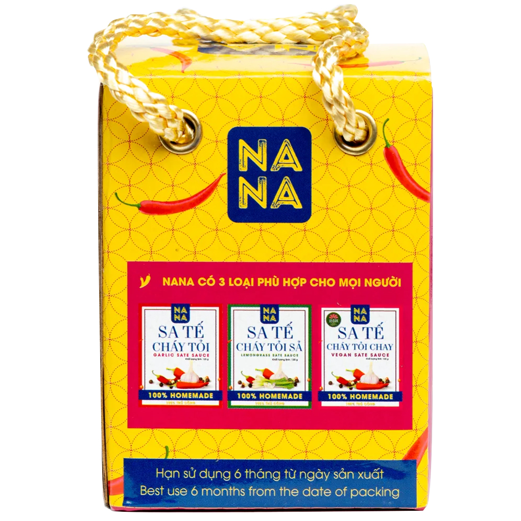 Sa Tế Cháy Tỏi Chay NANA 120 gam 0
