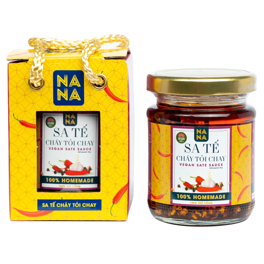 Sa Tế Cháy Tỏi Chay NANA 120 gam 1