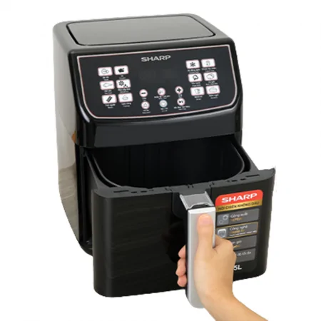 Nồi chiên không dầu Sharp KF-AF55EV-BK 5