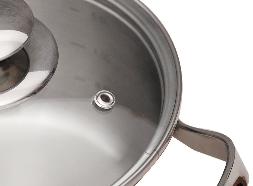 Nồi inox 3 đáy Happycook N16-NMG 16 cm 0