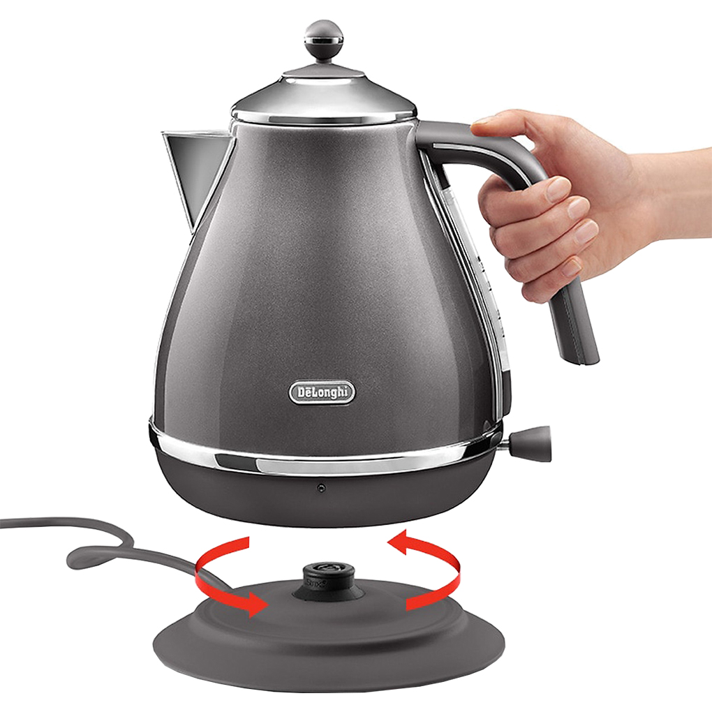 Bình đun siêu tốc 1.7 lít Delonghi KBOT2001.GY 3