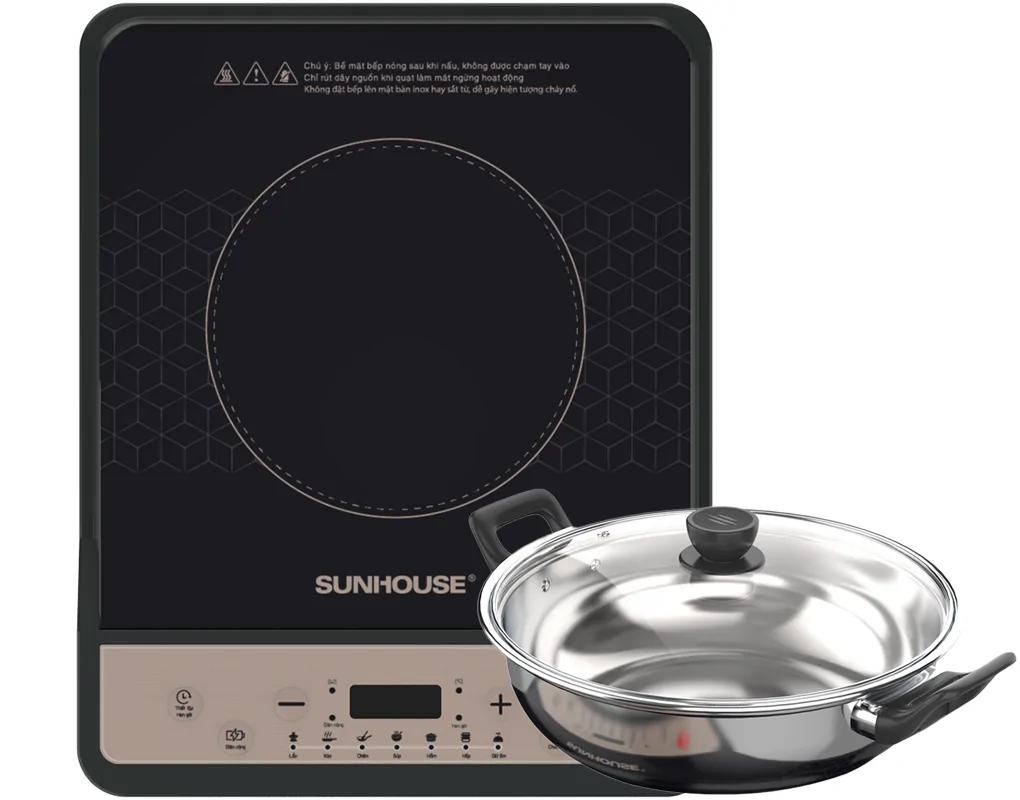 Bếp từ đơn Sunhouse SHD6160 1800W 0