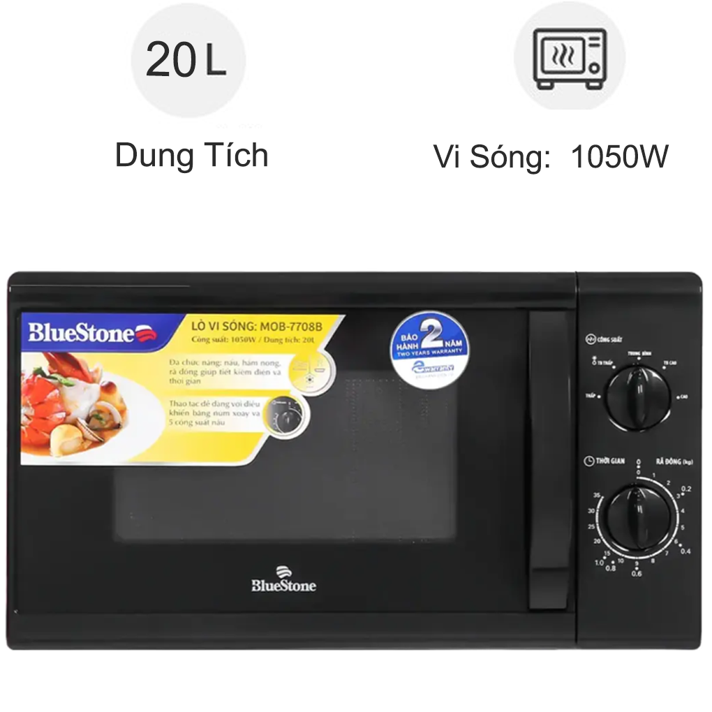 Lò vi sóng MOB-7708B 20 lít