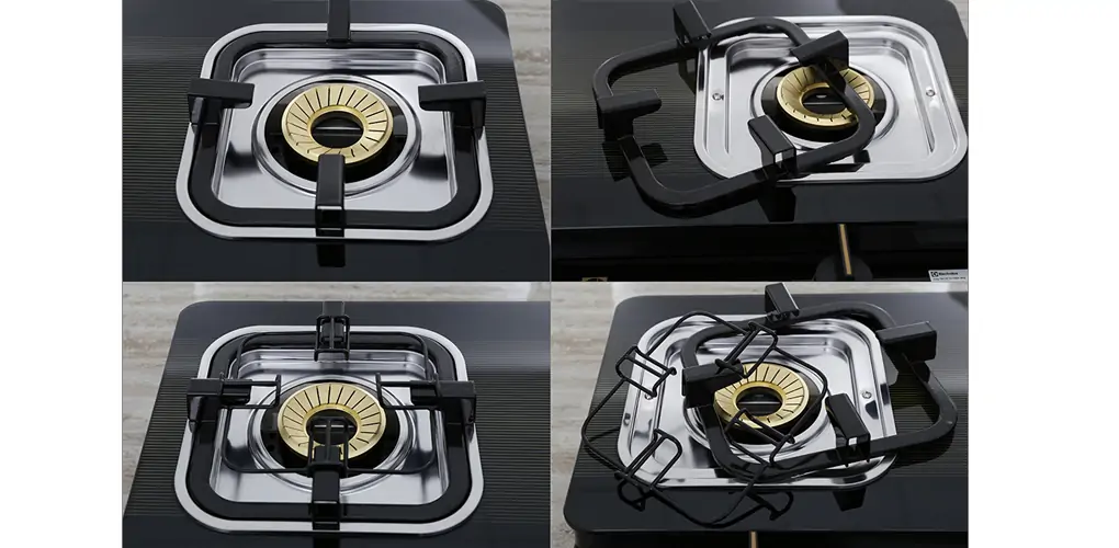 Bếp gas đôi đôi Electrolux ETG727GKR 3