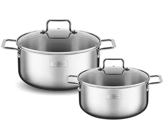 Bộ nồi inox liền khối Elmich Trimax XR EL-3842 16, 20cm