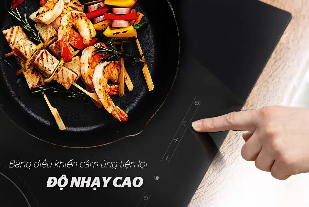 Bếp từ đôi Sunhouse SHB9122MT 5