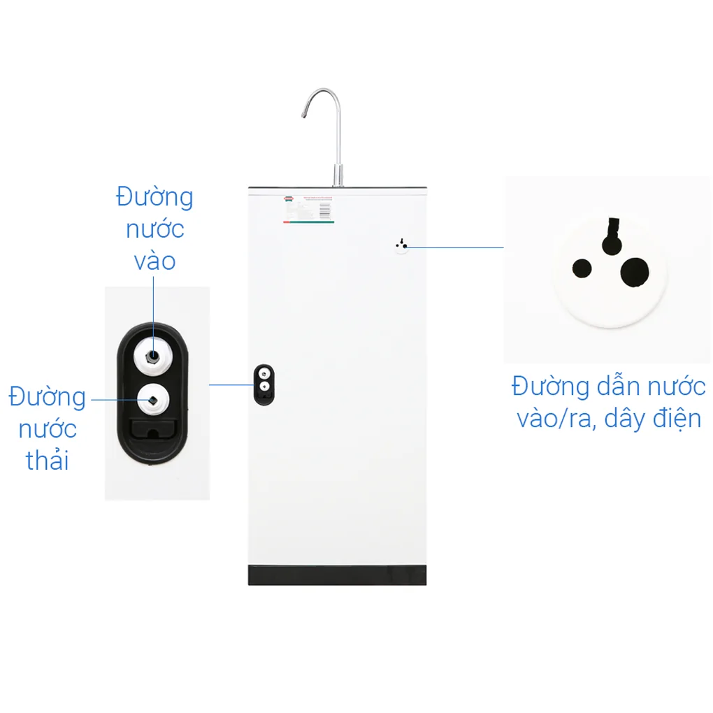 Máy Lọc Nước RO SUNHOUSE SHA8858K 8 Lõi 1