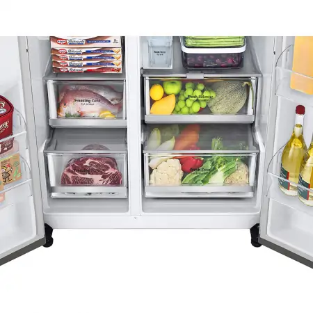 Tủ Lạnh LG Inverter 635 Lít GR-X257JS 5