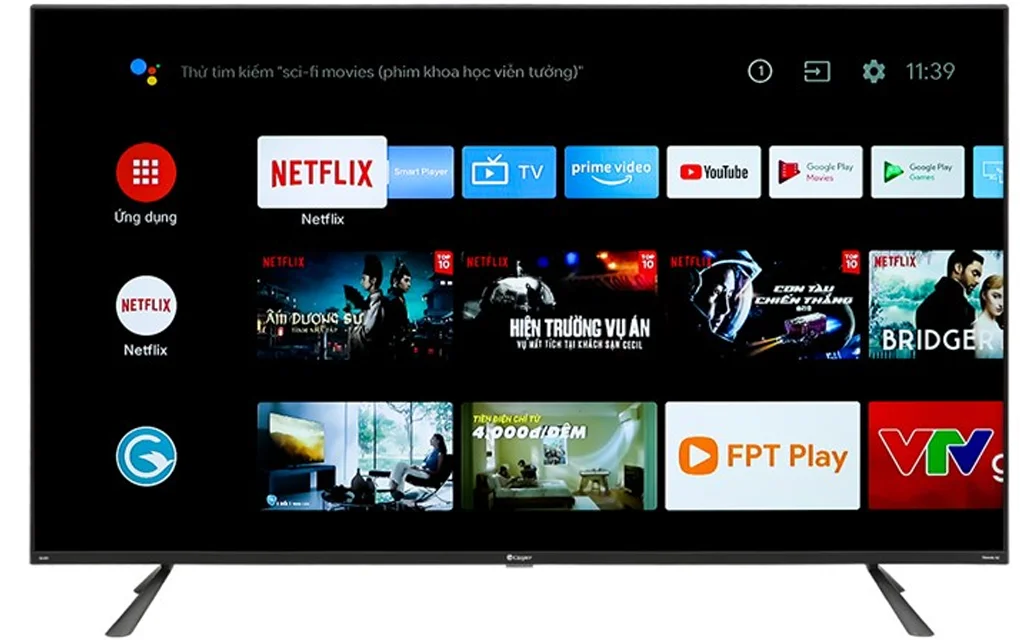 Android Tivi QLED 4K Casper 55 Inch 55QG8000
