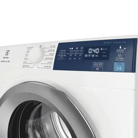 Máy Sấy Thông Hơi Electrolux 8.5 Kg EDV854J3WB 2