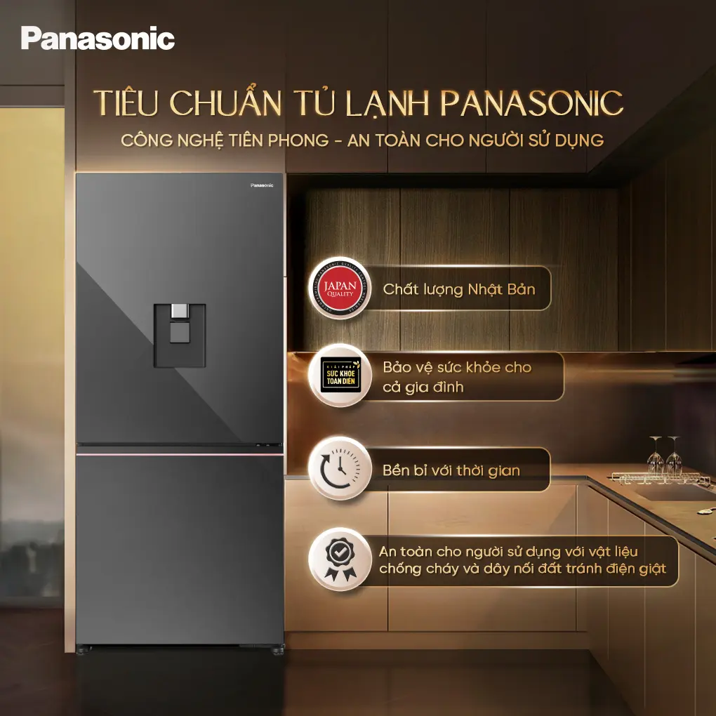 Tủ Lạnh Panasonic Inverter 500 Lít NR-BW530XMMV 0