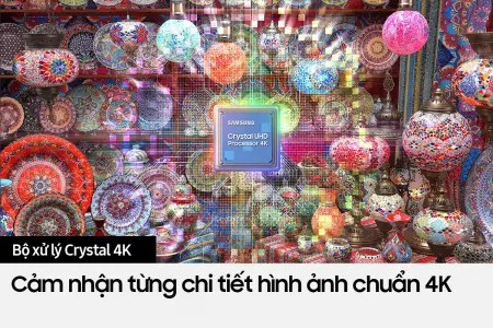 Smart Tivi Samsung 4K 60 Inch UA60BU8000 2