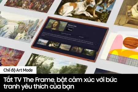 Lifestyle Tivi QLED Khung Tranh Samsung 4K 55 Inch QA55LS03B 3