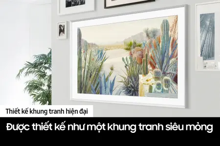 Lifestyle Tivi QLED Khung Tranh Samsung 4K 50 Inch QA50LS03B 1