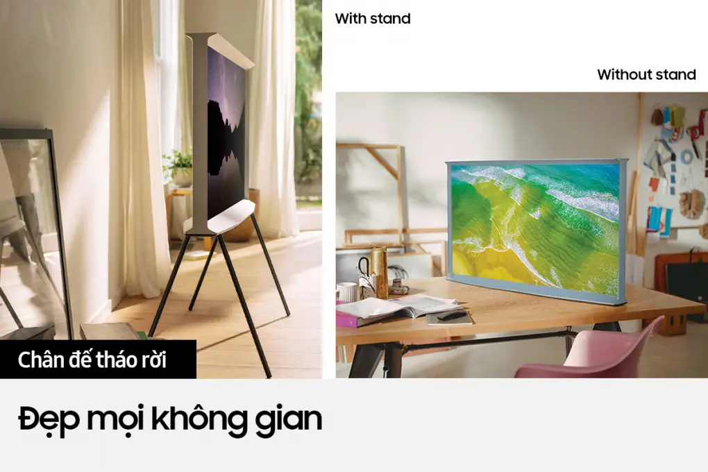 Smart Tivi Samsung 4K The Serif 55 Inch QA55LS01B 11